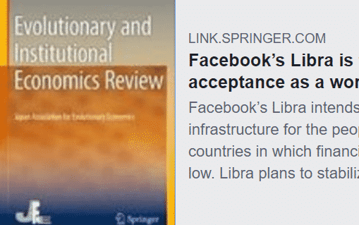 Facebook’s Libra is far from broad acceptance as a world currency