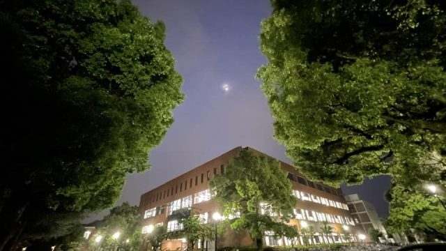 月夜雨の京都